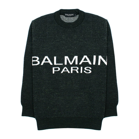 Balmain Dark Green Sweater